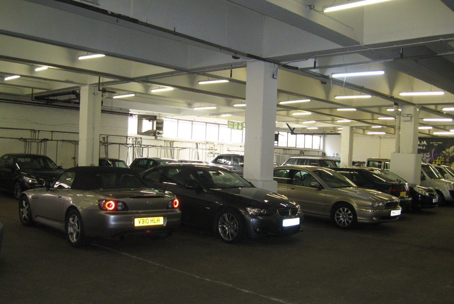 Hanbury Street, London. Modern car park location photographed is on the street's North side and is exactly opposite 28 and 30 Hanbury Street. Confirmed using SatNav.. Modern photograph (2008): the site as it was then, not in 1888