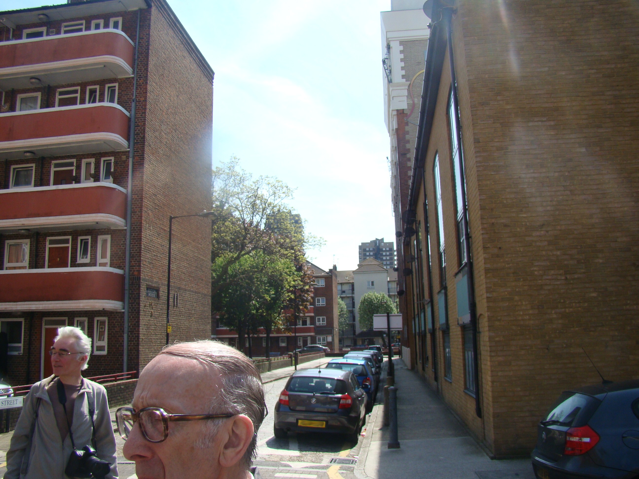 View down Henriques Street&nbsp;. Modern photograph (2014): the site as it was then, not in 1888